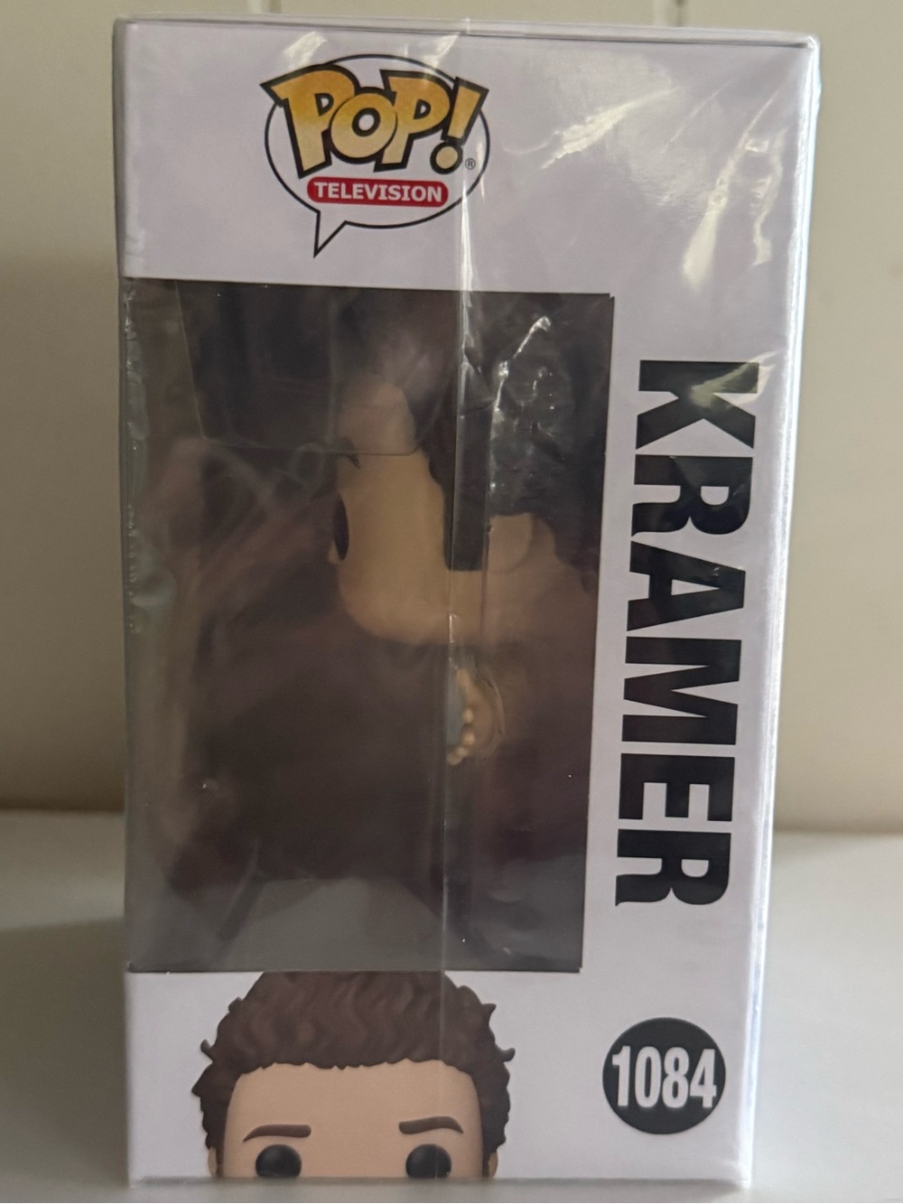 Funko Pop! Seinfeld Kramer Vinyl Figure - Brown Hair, Yellow Shirt, White Vest - Picture 4 of 6